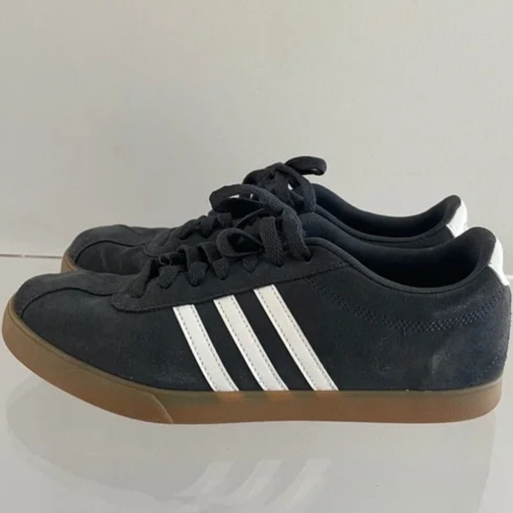 adidas Black and White Sneakers
